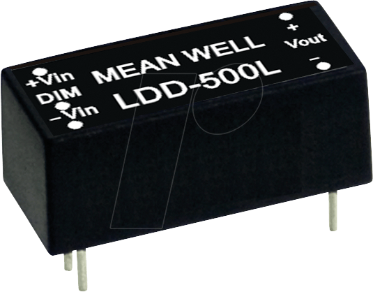 MW LDD-700L - LED-Trafo, 2 - 32 V, 700 mA