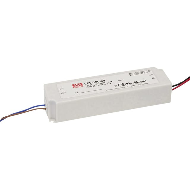 MW LPV-100-12 - LED-Trafo, 100 W, 12 V DC, 8500 mA