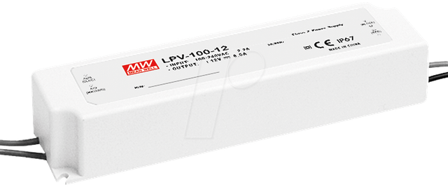 MW LPV-100-5 - LED-Trafo, 60 W, 5 V DC, 12000 mA