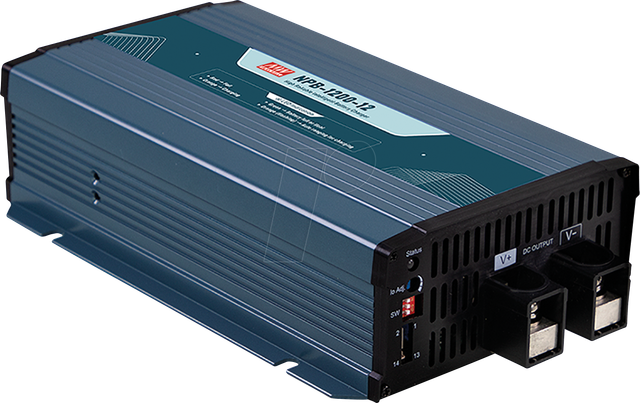 MW NPB-1200-12 - Ladegerät für Blei-, Lithiumakkus, 12 V, 70 A
