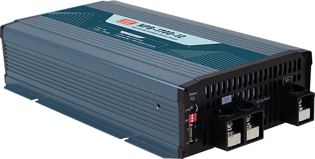 MW NPB-1700-12 - Ladegerät für Blei-, Lithiumakkus, 12 V, 85 A