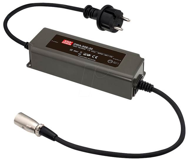MW OWA-90E-20 - Tischnetzteil, 90 W, 20 V, 4,5 A