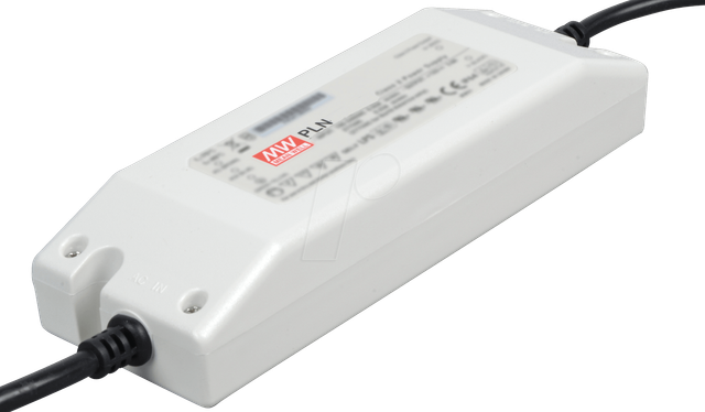 MW PLN-20-24 - LED-Trafo, 19 W, 24 V DC, 800 mA