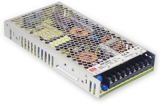 MW RSP-200-12 - Schaltnetzteil, geschlossen, 200 W, 12 V, 16,7 A