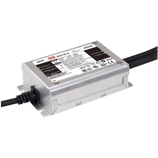 MW XLG-50-A - LED-Trafo, 50 W, 57 V DC, 1000 mA