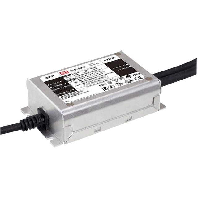MW XLG-50-AB - LED-Trafo, 50 W, 57 V DC, 1000 mA, dimmbar, 3-in-1