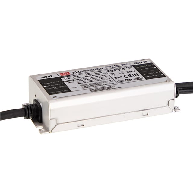MW XLG-75-24-A - LED-Trafo, 75 W, 24 V DC, 3100 mA