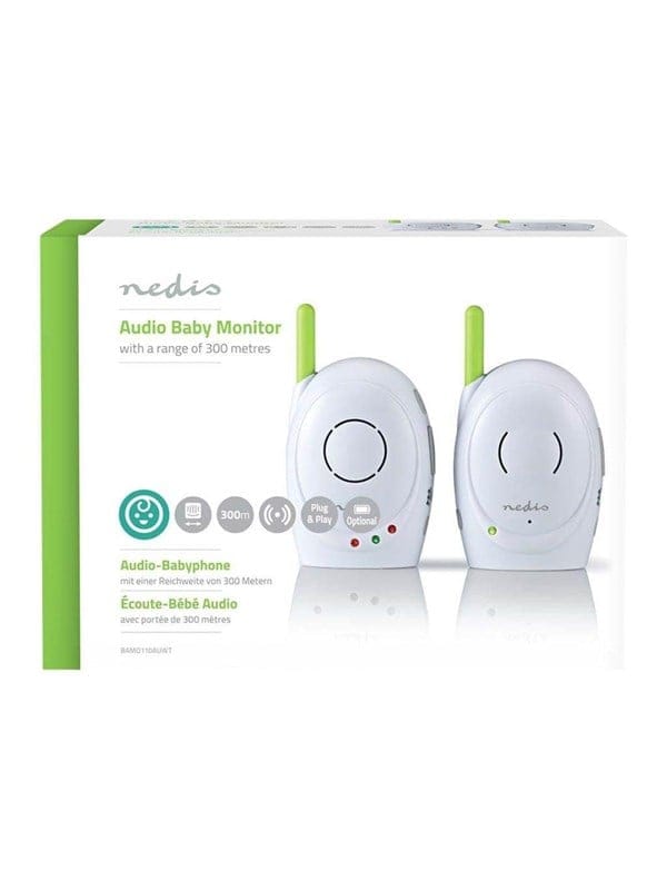 N BAMO110AUWT - Audio-Babyphone, 2,4 GHz