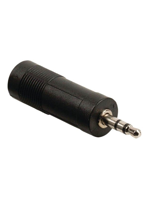 N CAGB22935BK - 3,5 mm Klinken Stecker auf 6,35 mm Klinken Buchse