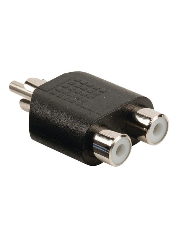 N CAGB24940BK - Cinch Stecker auf 2x Cinch Buchse