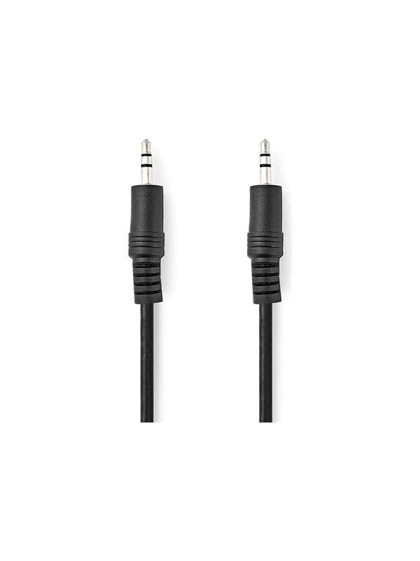 N CAGL22000BK50 - Audiokabel, 3,5 mm Klinkenstecker, 5 m