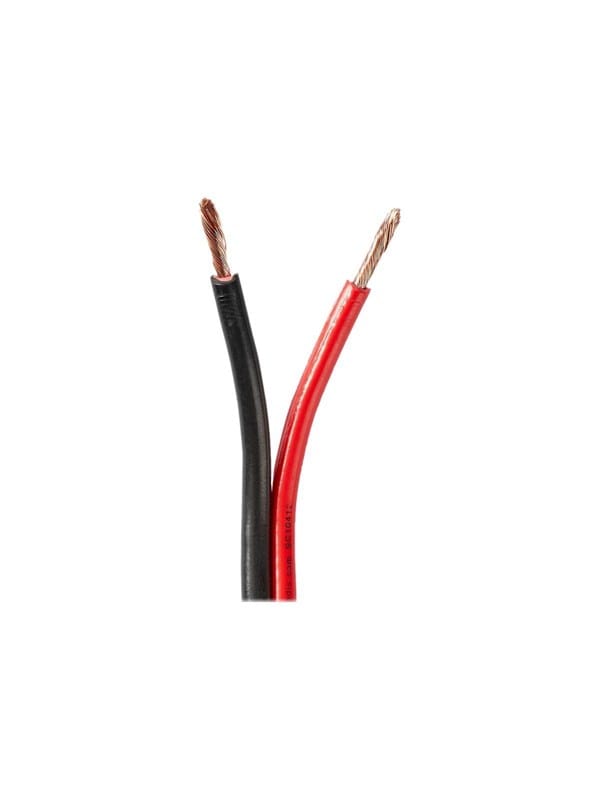 N CAGW2500BK250 - Lautsprecherkabel 2x2,50mm² , 25 m rot/schwarz CCA