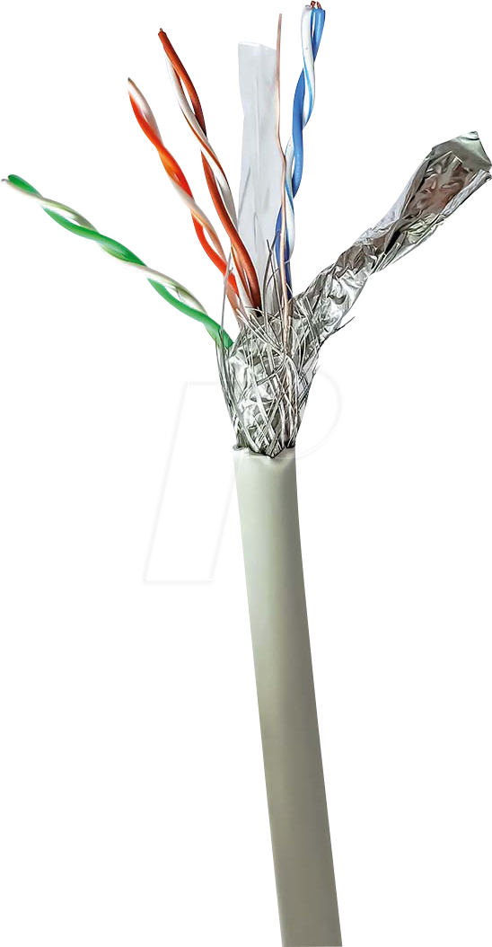 N CCBG8528GY100 - Cat.6 Patchkabel, S/FTP, 100 m