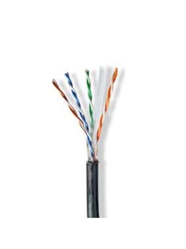 N CCBG8590BK305S - Cat.6 Patchkabel, U/UTP, 305 m