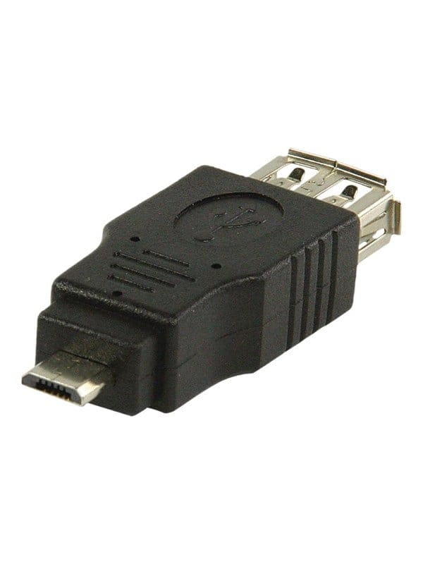 N CCGB60901BK - Adapter USB 2.0 Micro-B Stecker > A Buchse