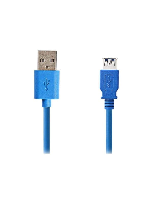 N CCGB61010BU20 - USB 5 Gb/s Kabel, A-Stecker > A-Buchse, 2 m, Blau