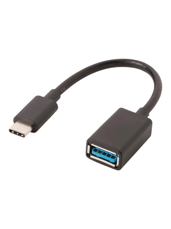 N CCGB61710BK02 - USB 5 Gb/s Kabel, Stecker Typ C > A-Buchse, 0,15 m, Schwarz