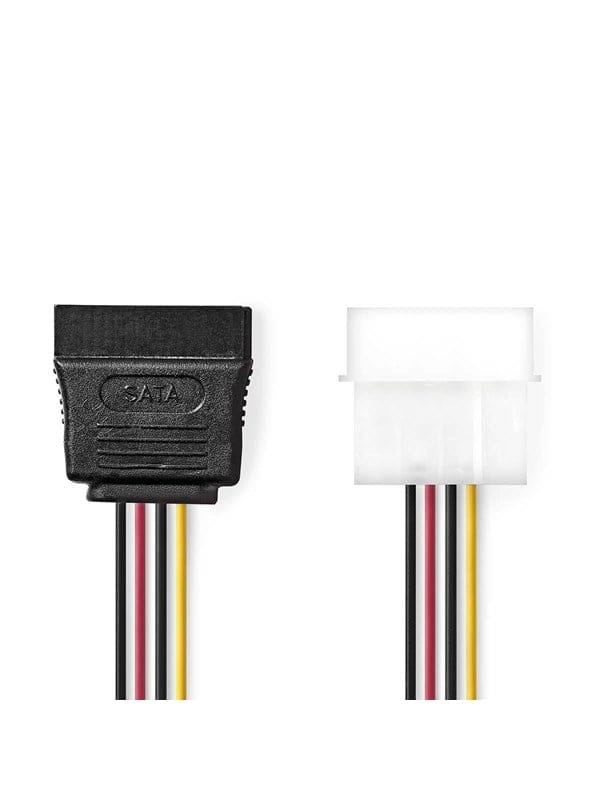 N CCGB73500VA015 - Molex 4 Pin Stecker > SATA 15 Pin Buchse 15cm