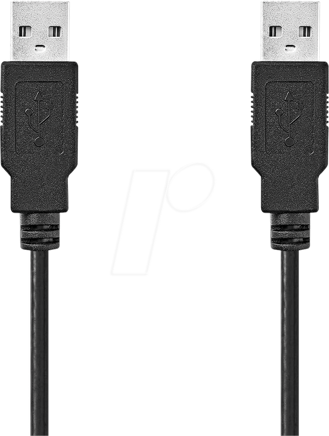 N CCGL60000BK10 - USB 2.0 Kabel, A Stecker, 1 m