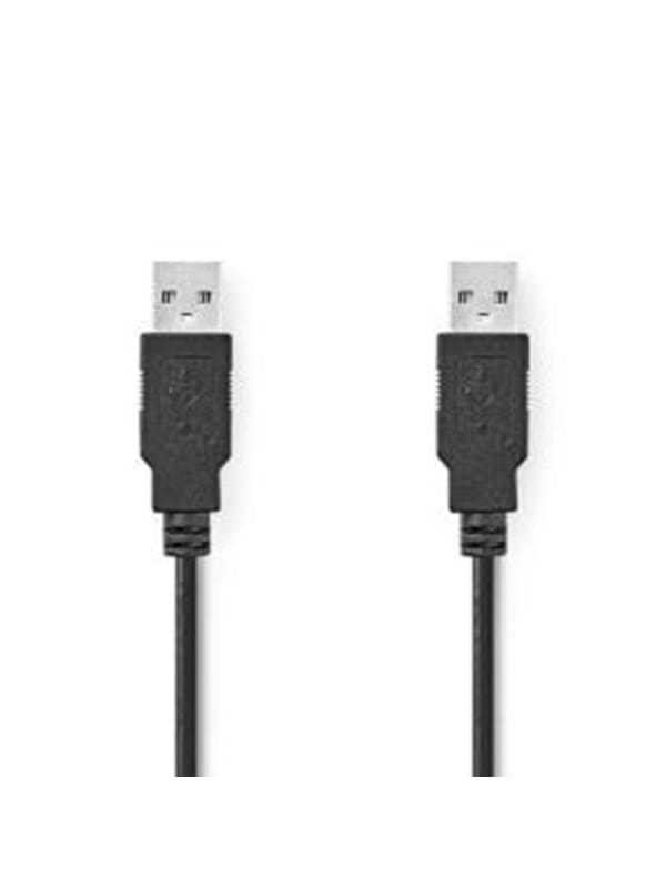 N CCGL60000BK20 - USB 2.0 Kabel, A Stecker, 2 m