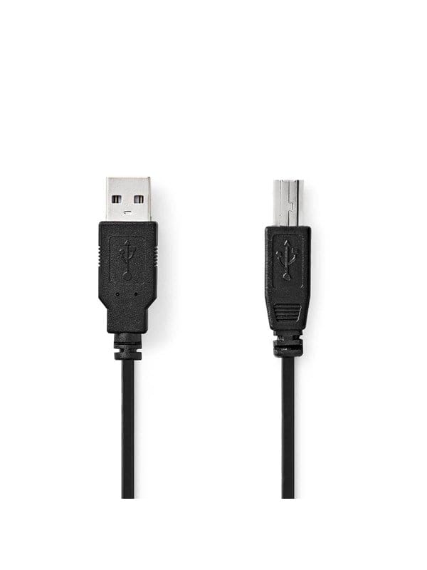 N CCGL60100BK20 - USB 2.0 Kabel, A-Stecker > B-Stecker, 2m, schwarz