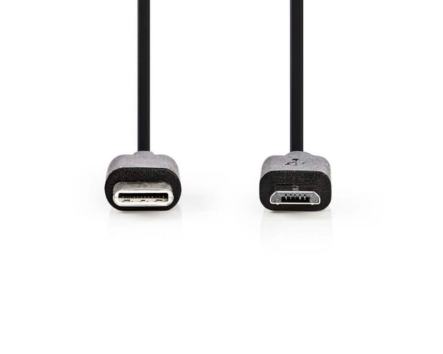 N CCGL60750BK10 - USB 2.0 Kabel, C-Stecker > Micro-B-Stecker, 1m, schwarz