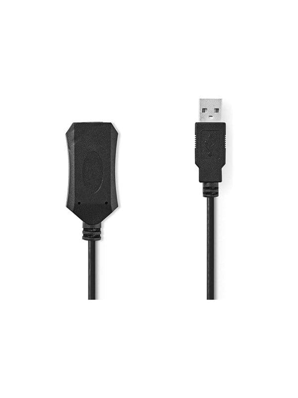 N CCGL60EXTBK200 - USB 2.0 Kabel, A-Stecker > A-Buchse, 20m, Schwarz