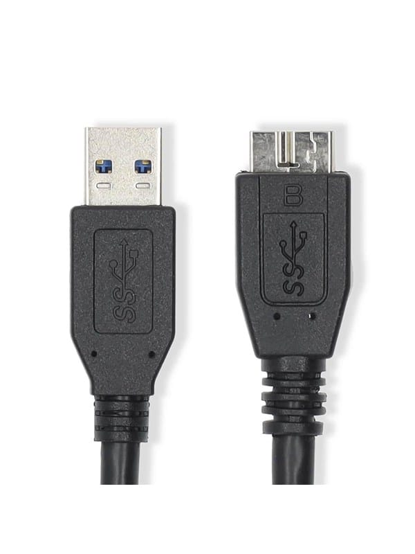 N CCGL61500BK20 - USB 5 Gb/s Kabel, A-Stecker > Micro-B-Stecker, 2m, Blau