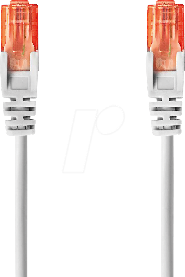 N CCGL85200GY100 - Patchkabel, Cat.6, U/UTP, 10 m, grau