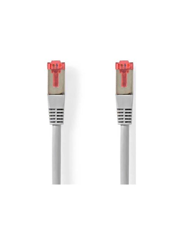 N CCGL85220GY10 - Patchkabel, Cat.6, SF/UTP, 1 m, grau