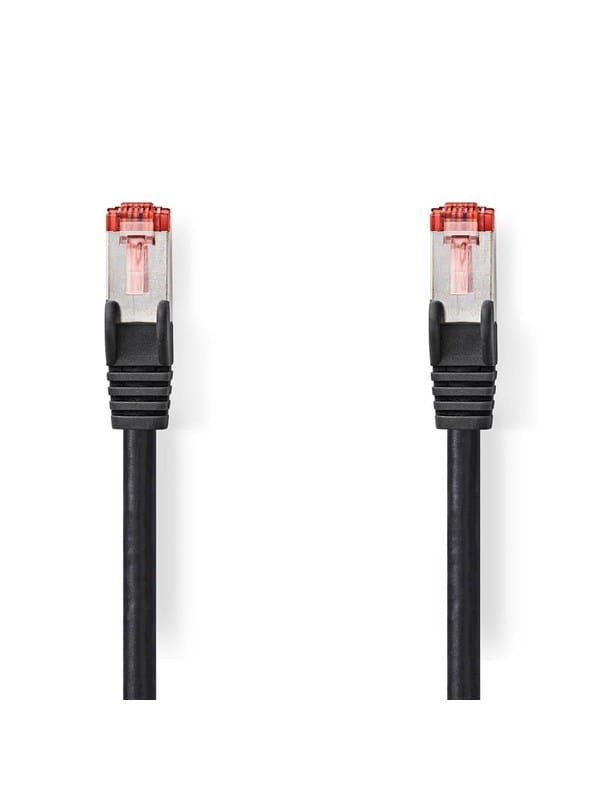 N CCGL85221BK100 - Patchkabel, Cat.6, S/FTP, 10 m, schwarz
