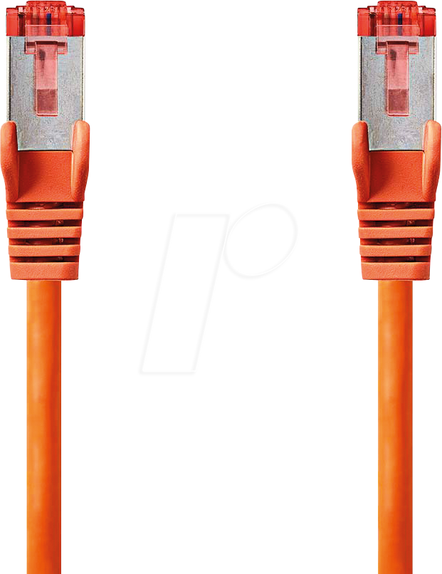 N CCGL85221OG025 - Patchkabel, Cat.6, S/FTP, 0,25 m, orange
