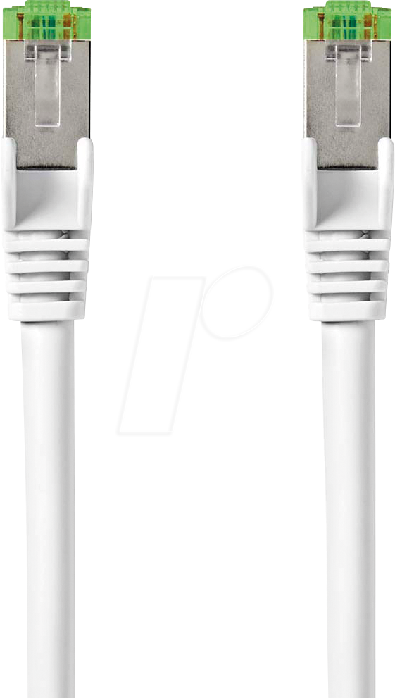 N CCGL85520WT10 - Patchkabel, Cat.8.1, S/FTP, 1 m, weiß