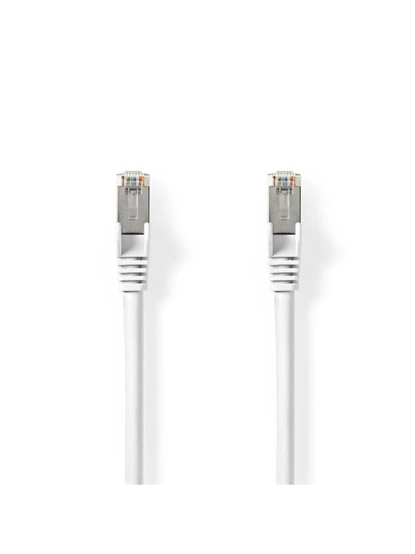 N CCGL85520WT100 - Patchkabel, Cat.8.1, S/FTP, 10 m, weiß