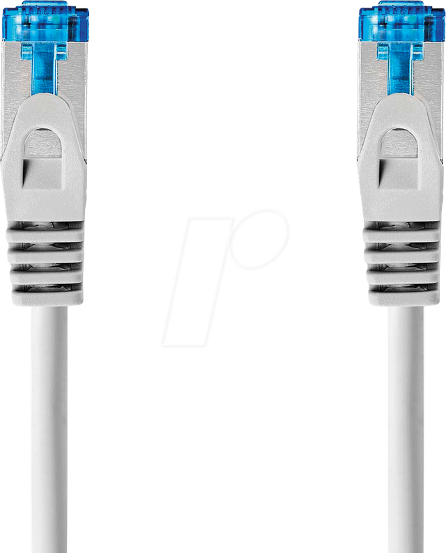N CCGP85330GY05 - Patchkabel, Cat.6a, S/FTP, 0,5 m, grau