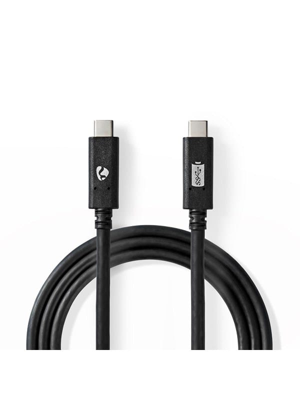 N CCGW64750BK10 - USB 20 Gb/s Kabel, C-Stecker > C-Stecker, 1m, Schwarz