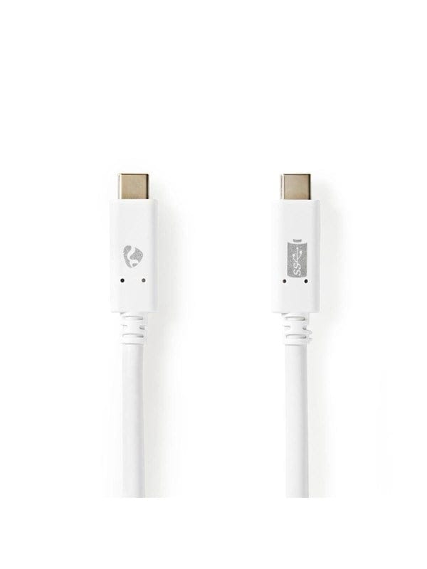 N CCGW64750WT10 - USB 10 Gb/s Kabel, C-Stecker > C-Stecker, 1m, Weiß