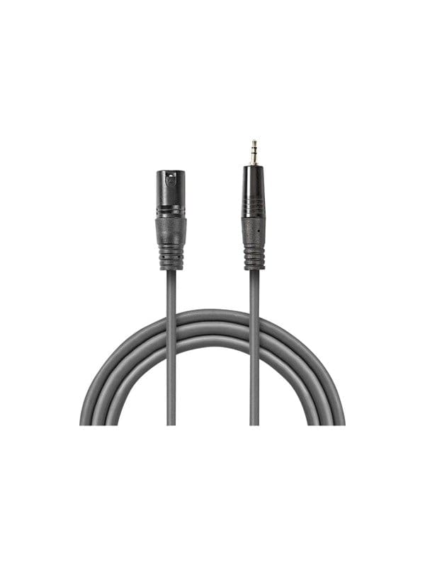 N COTH15300GY30 - XLR Kabel, 3polig auf 3.5mm Klinke, 3m