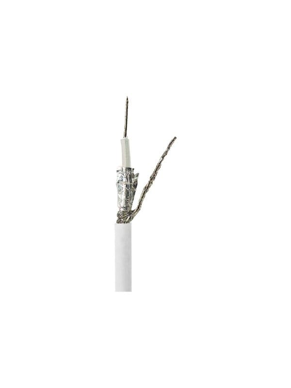 N CSBG4025WT250 - Antennenkabel auf Rolle, RG58C/U, 25.0m, Weiss