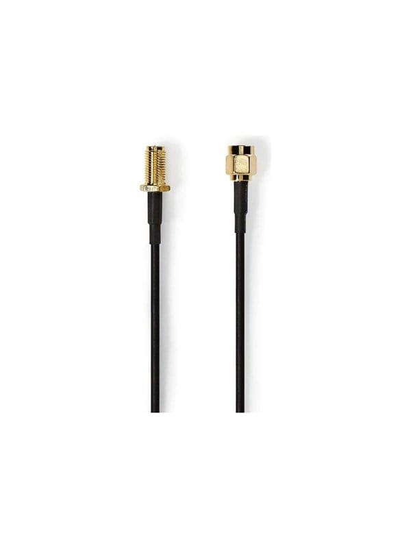 N CSGL02210BK20 - Antennenkabel, RP SMA-Stecker / RP SMA-Buchse, 2 m