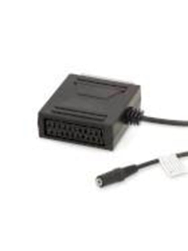 N CVGB31930BK02 - SCART-Kabel, SCART Stecker SCART Buchse, 0.20m, Rund