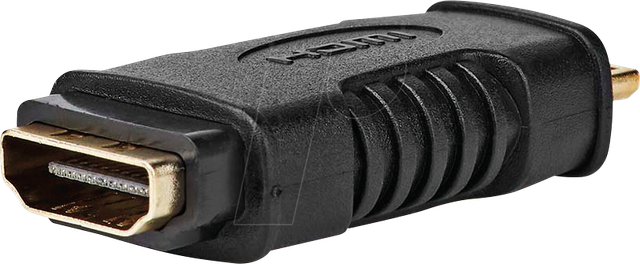 N CVGB34906BK - Adapter, HDMI Mini Stecker auf HDMI Buchse, Schwarz