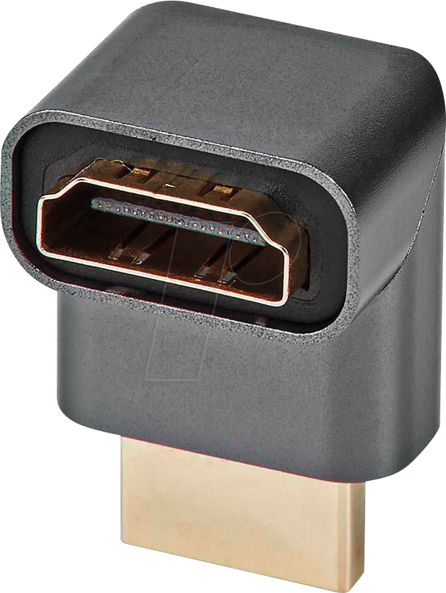 N CVTB34902GY - Adapter, HDMI Stecker auf HDMI Buchse, 270°