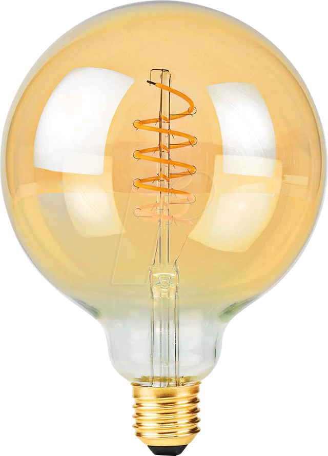 N LBE27G95GD - LED Filament Lampe E27, 3,8 W, 250 lm, 2100 K, Dimmbar
