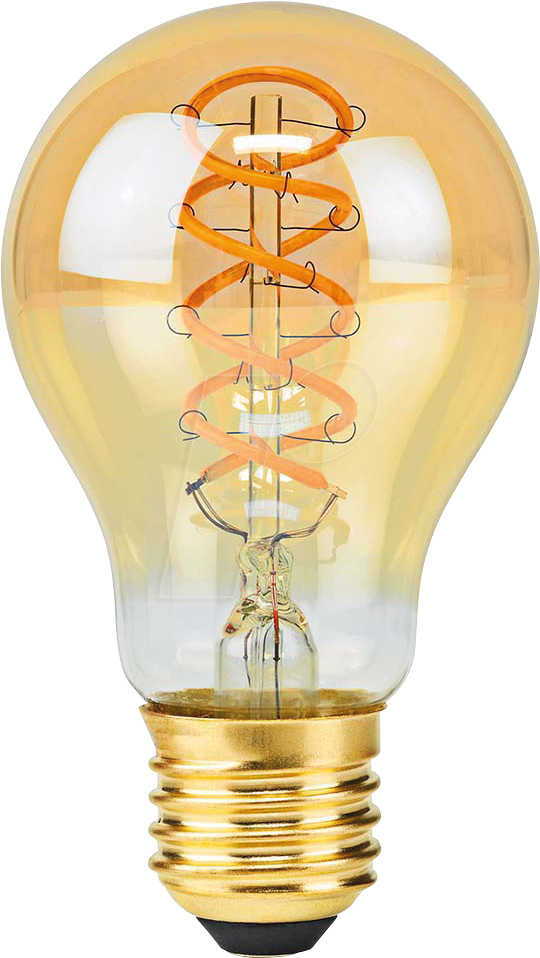 N LDBTFE27A60 - LED Filament Lampe E27, 3,8 W, 250 lm, 2100 K, Dimmbar
