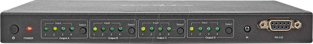 N VMAT3494AT - 4x4 HDMI Matrix Switch, 4K@60Hz