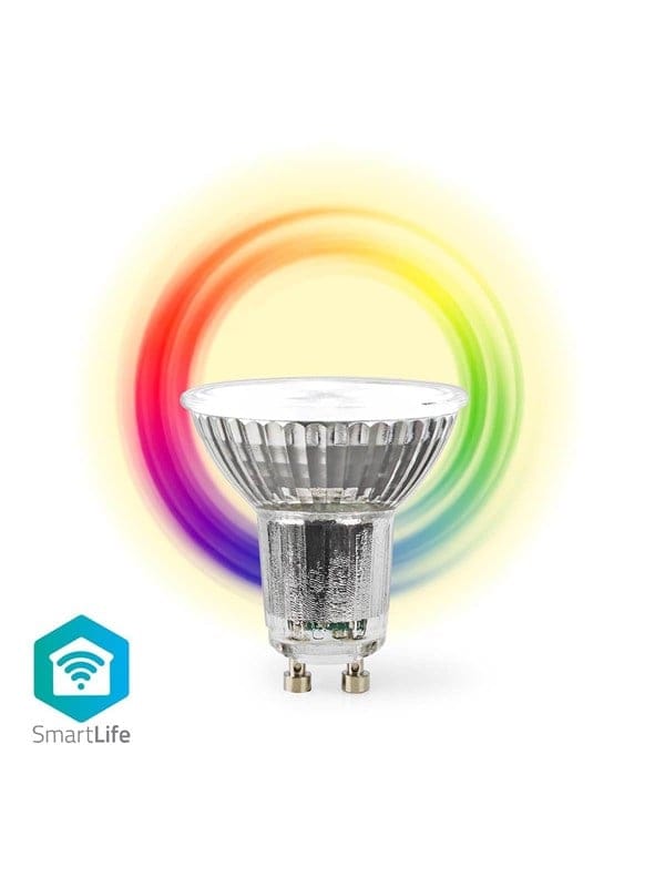 N WIFILRC10GU10 - Smart Light, Strahler, GU10, 4,9 W, RGB, WiFi