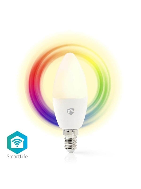 N WIFILRC10E14 - Smart Light, Lampe, E14, 4,9 W, RGB, WiFi