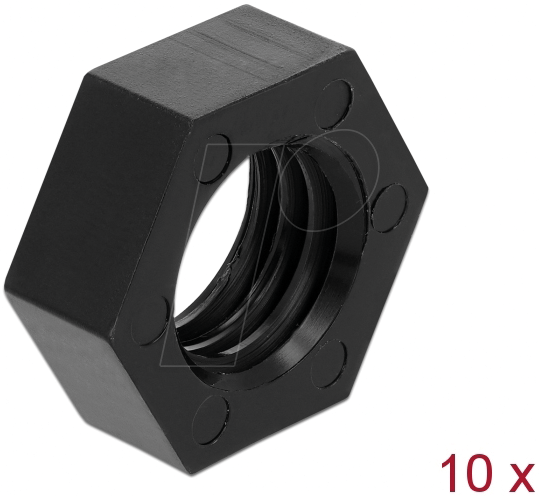 NAVILOCK 12669 - Mutter für GNSS Antenne, 15,875 mm, 10 Stück