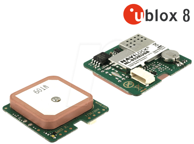 NAVILOCK 62575 - GNSS GPS Engine Modul, u-blox 8, USB